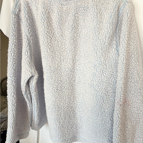 Disney Frozen II Blue Faux Fur Sleepwear top - Picture 4 of 6